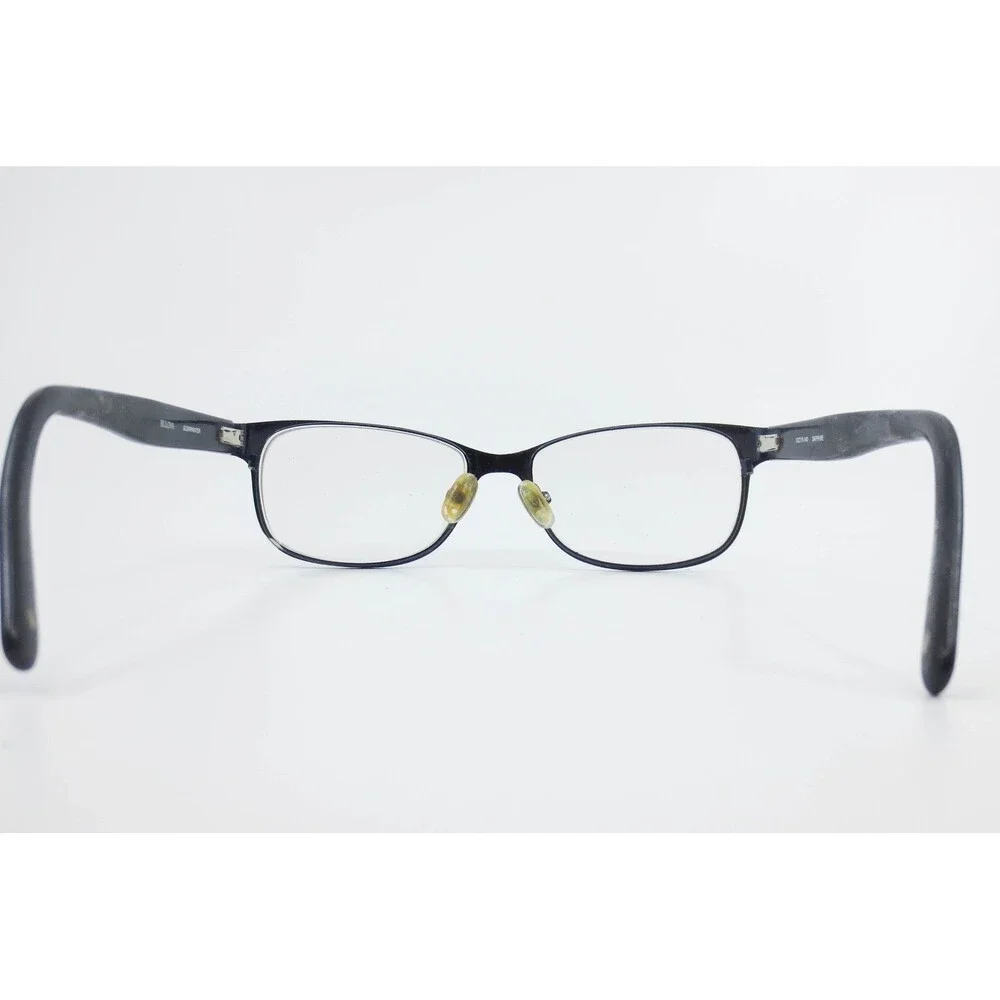 Bulova Clearwater Eyeglasses Sapphire Blue Cat Eye Crystal Accent Frames